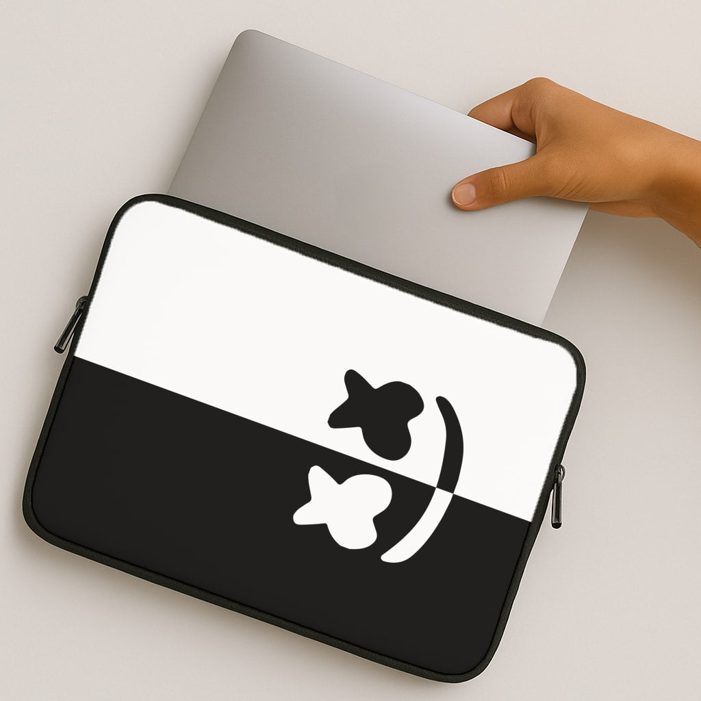 Dual Sides Helmet DJ  MacBook Case