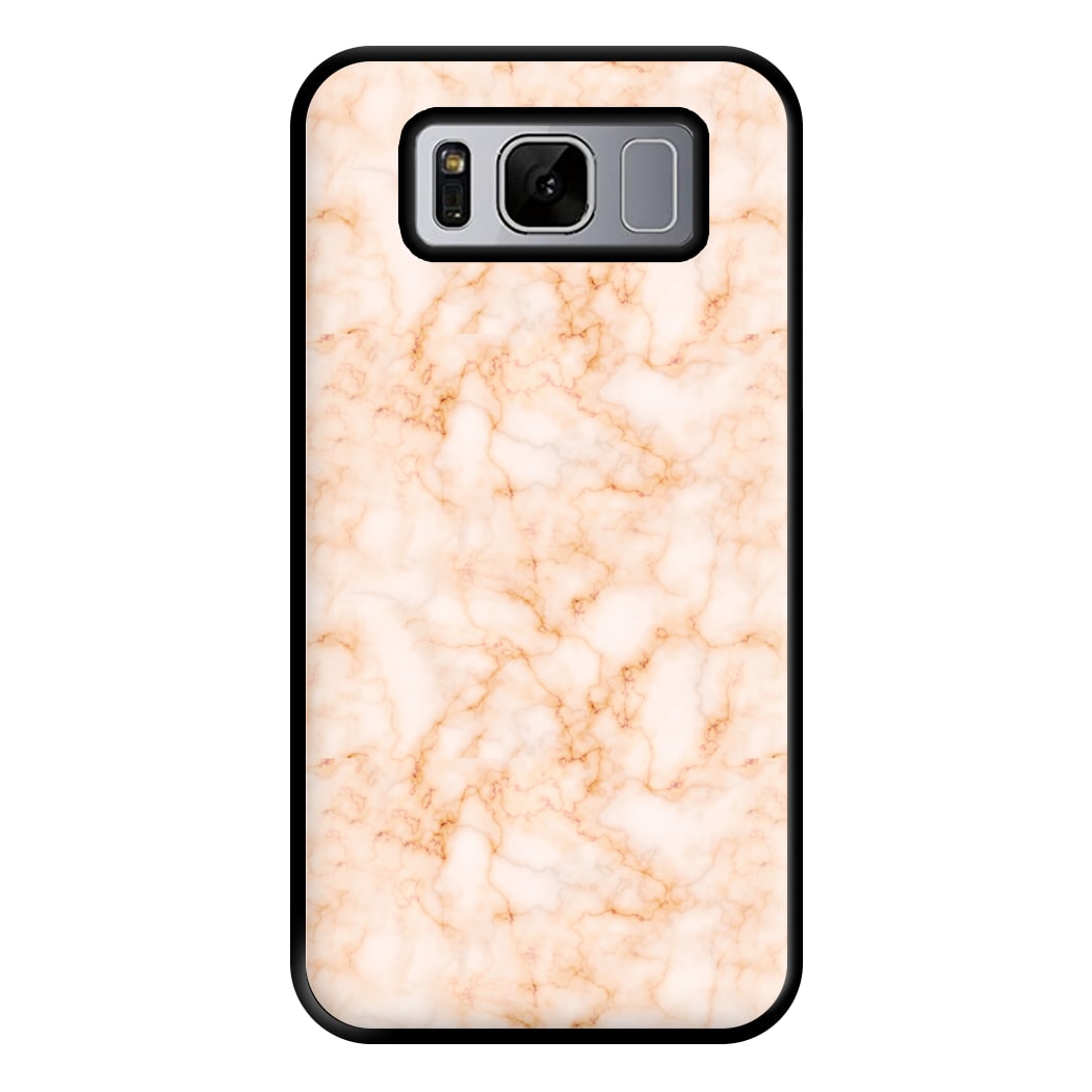 Rose Gold Marble Phone Case for Galaxy S8 Plus