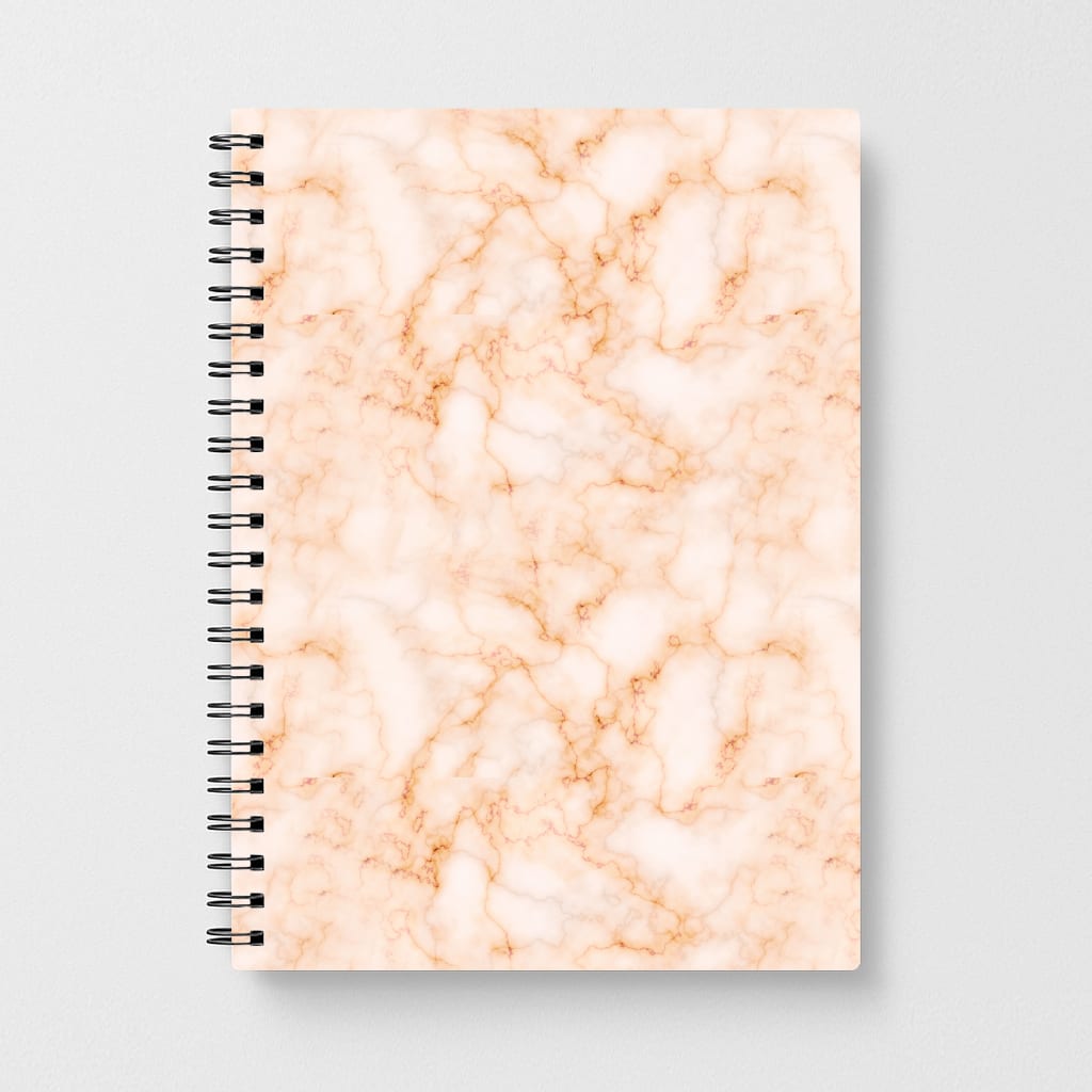 Rose Gold Marble Notebook