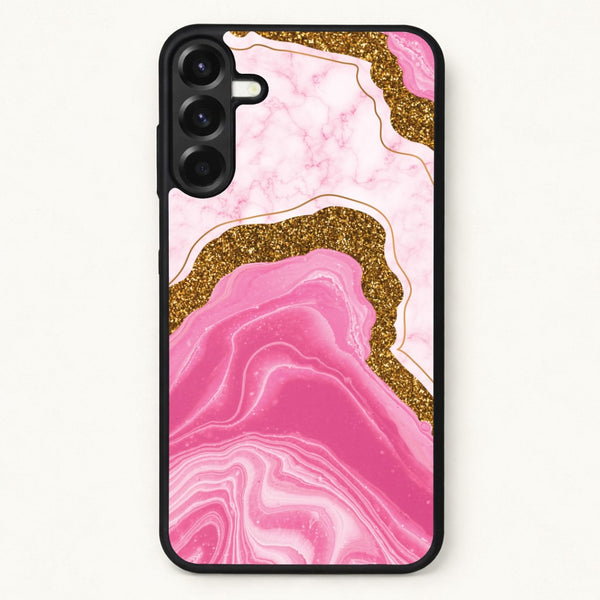 Marble Rock Veins And Glitter Phone Case for Galaxy A37