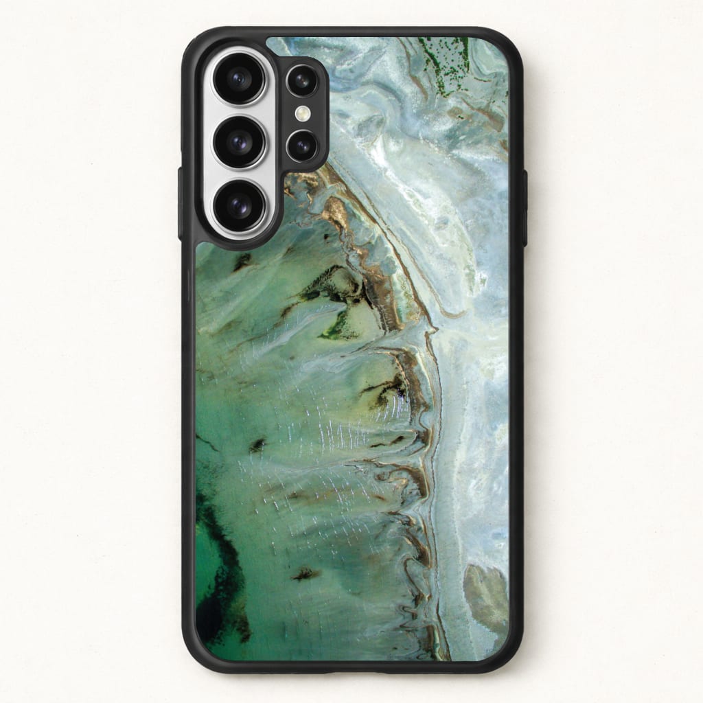 Emerald Marble Phone Case for Galaxy S26 Ultra