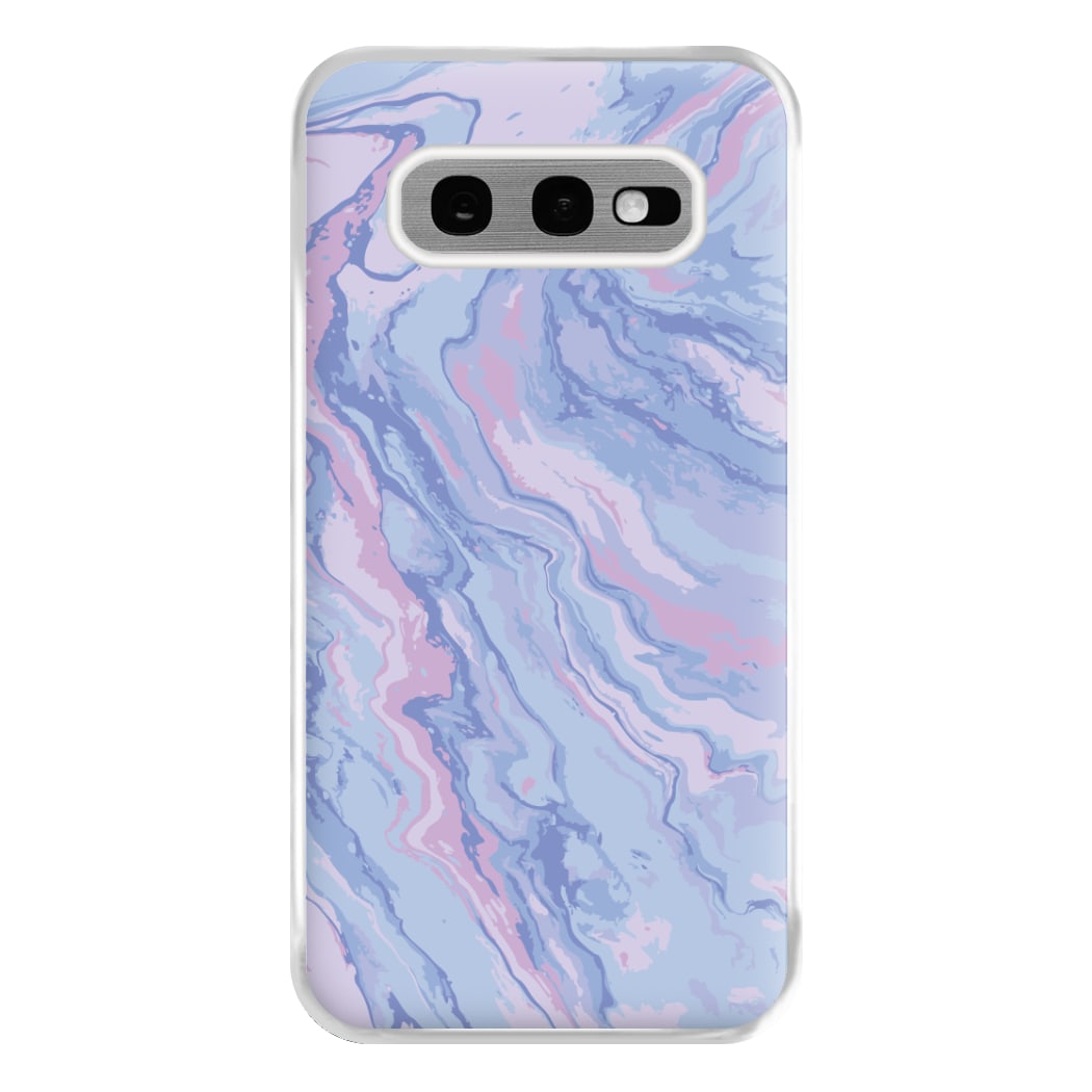 Purple Cloudy Marble Phone Case for Galaxy S10e