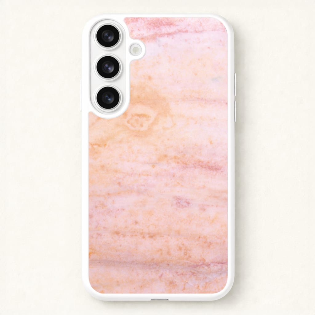 Ombre Rose Gold Marble Phone Case for Galaxy S26 Plus