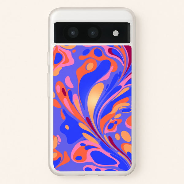 Bright Marble Swirl Phone Case - Google Pixel 8a / Standard