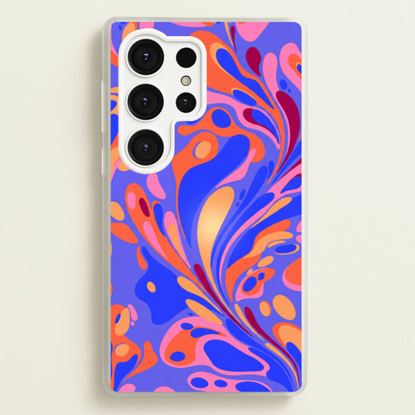 Bright Marble Swirl Phone Case - Galaxy S25 Ultra / Standard