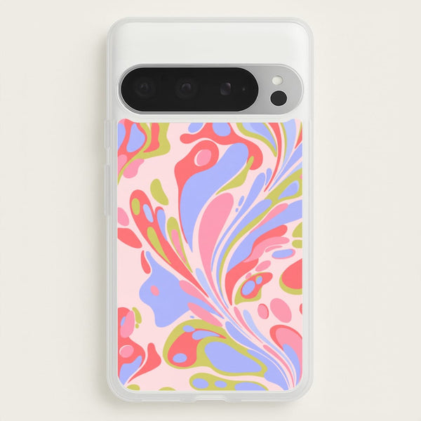 Pastel Marble Swirl Phone Case - Google Pixel 9 Pro XL / Standard