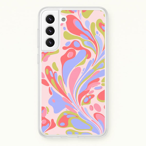 Pastel Marble Swirl Phone Case - Galaxy S22 / Standard
