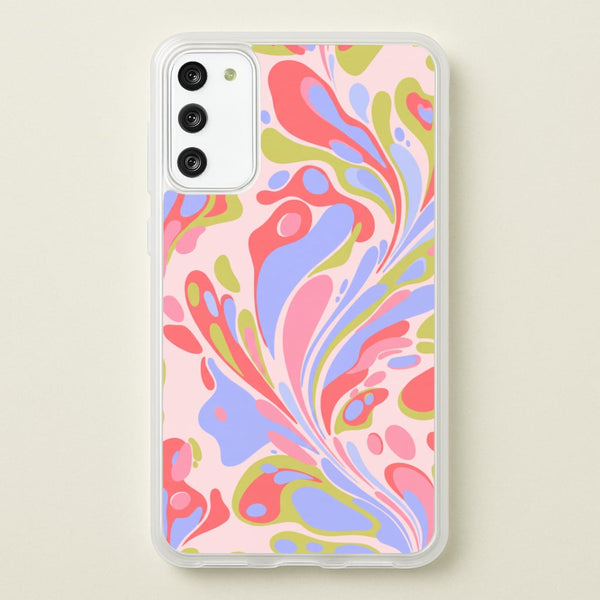 Pastel Marble Swirl Phone Case - Galaxy S20FE / Standard
