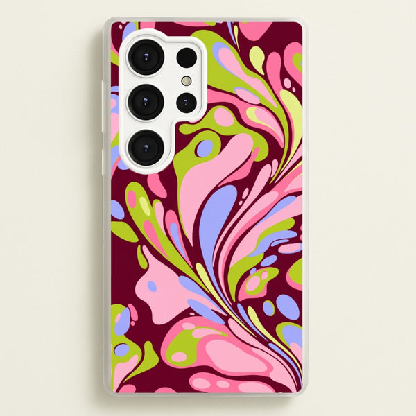 Multicolour Marble Swirl Phone Case - Galaxy S25 Ultra / Standard