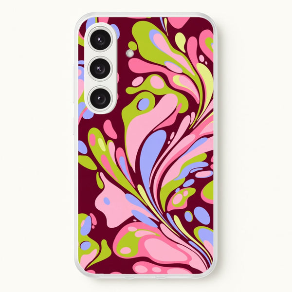 Multicolour Marble Swirl Phone Case - Galaxy S25 Plus / Standard