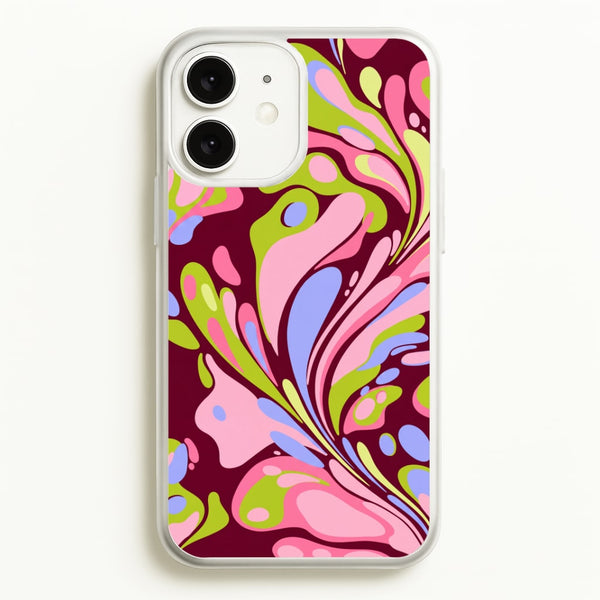 Multicolour Marble Swirl Phone Case - iPhone 11 / Standard