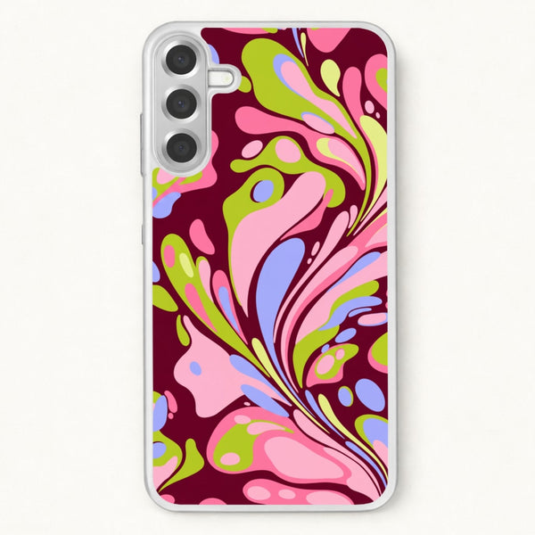 Multicolour Marble Swirl Phone Case - Galaxy A37 / Standard