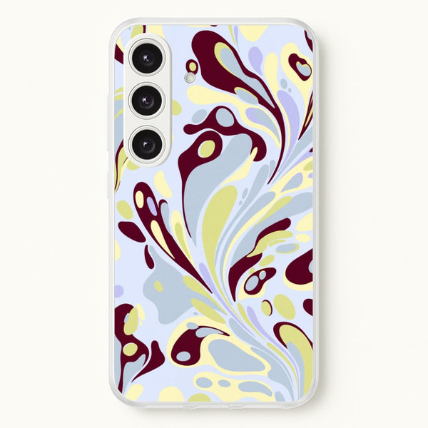 Soft Marble Swirl Phone Case - Galaxy S25 Plus / Standard