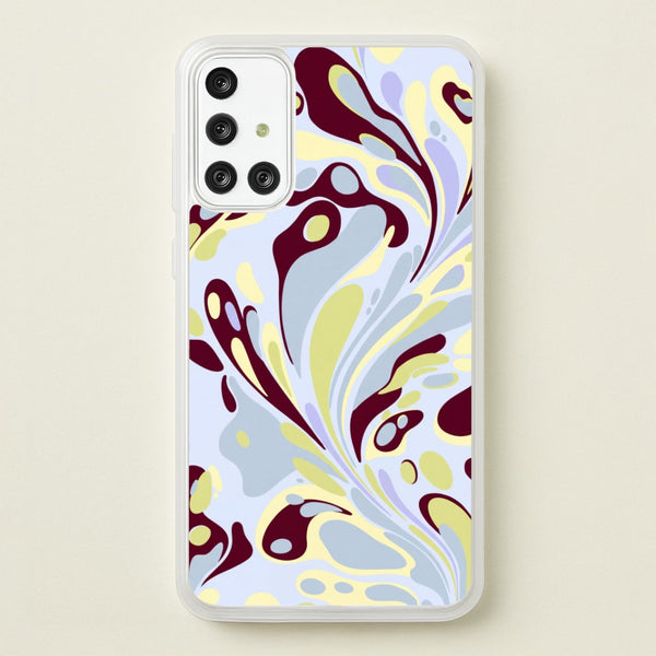 Soft Marble Swirl Phone Case - Galaxy A71 / Standard