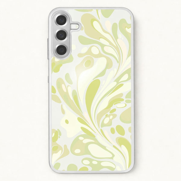 Pistachio Marble Swirl Phone Case - Galaxy A37 / Standard