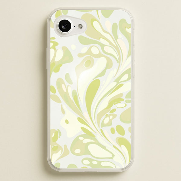 Pistachio Marble Swirl Phone Case - iPhone 16e / Standard