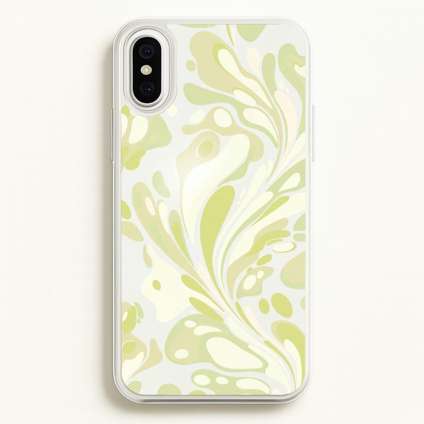 Pistachio Marble Swirl Phone Case - iPhone XS Max / Standard
