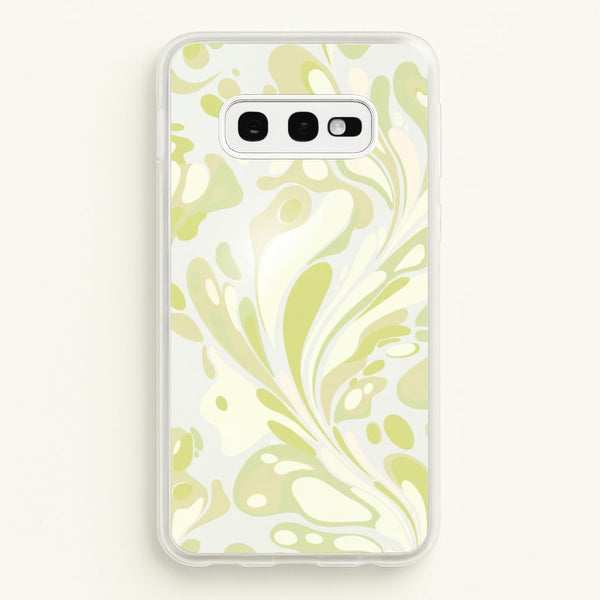Pistachio Marble Swirl Phone Case - Galaxy S10e / Standard