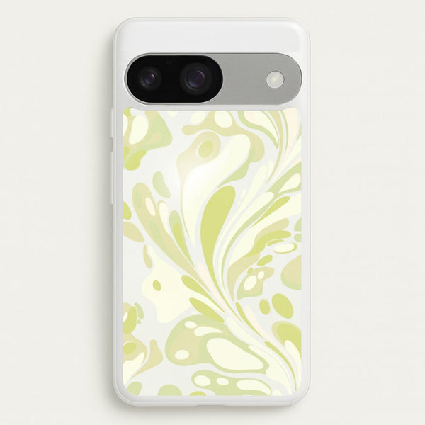 Pistachio Marble Swirl Phone Case - Google Pixel 9 / 9 Pro / Standard