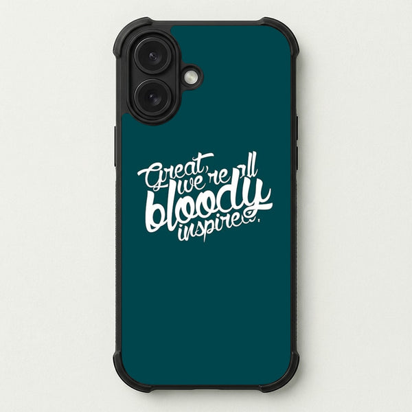 Great, We're All Bloody Inspired - Maze Phone Case — Bumper case
