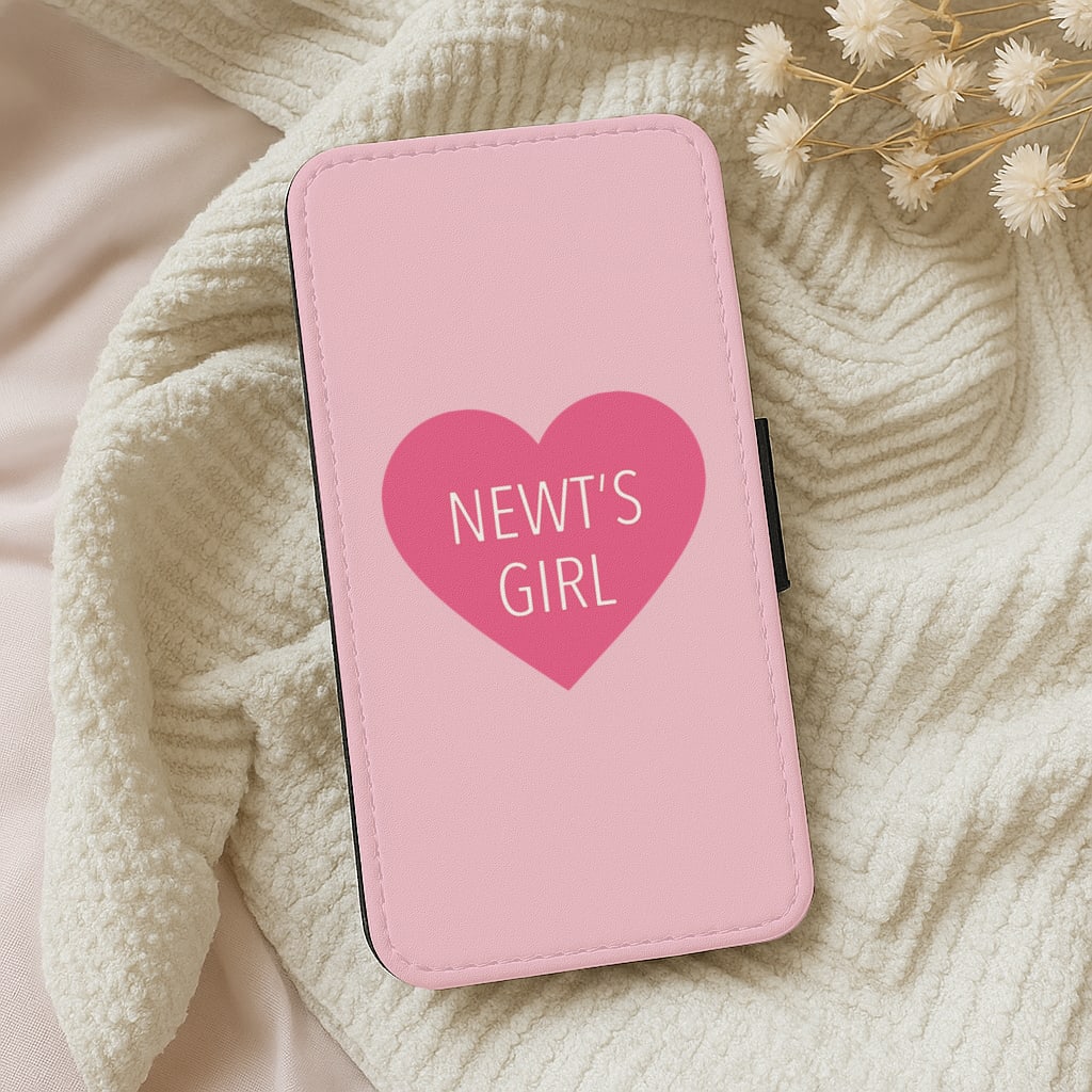 Newt's Girl Heart - Maze Runner Wallet Phone Case