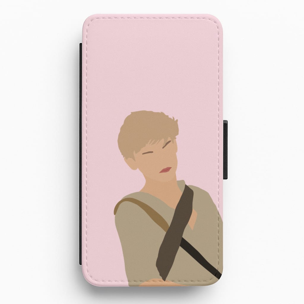 Newt Cartoon - Maze Runner Flip / Wallet Phone Case