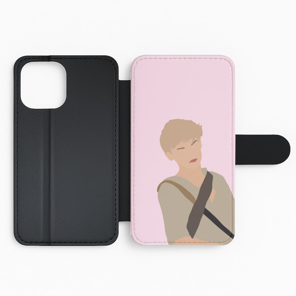 Newt Cartoon - Maze Runner Flip Phone Case