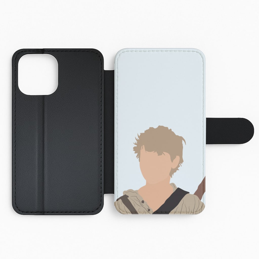 Newt Cartoon 2 - Maze Runner Flip Phone Case