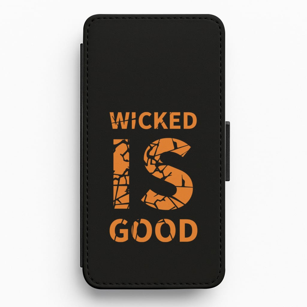 Wicked Is Good - Maze Flip / Wallet Phone Case