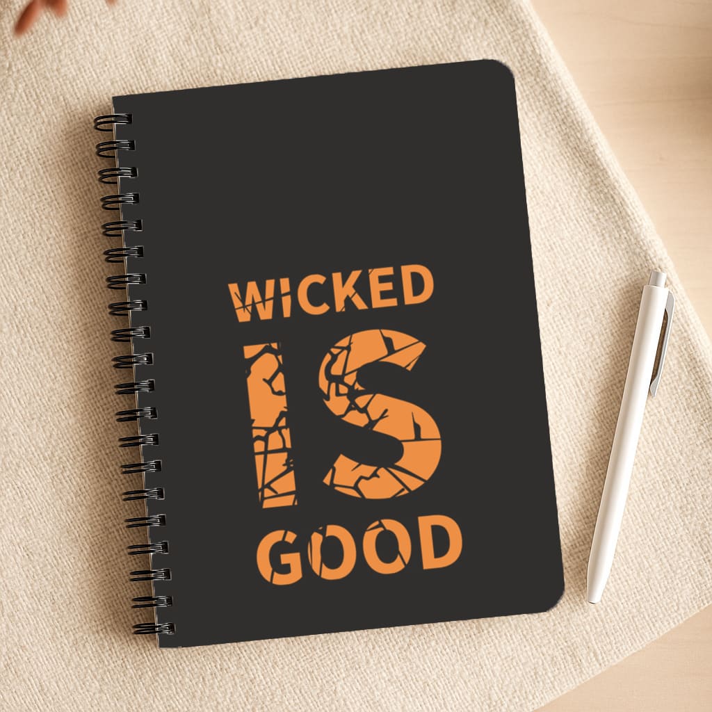 Wicked Is Good - Maze Notepad