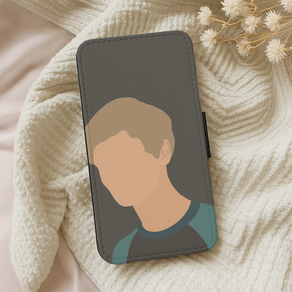 Thomas Brodie-Sangster Cartoon Wallet Phone Case