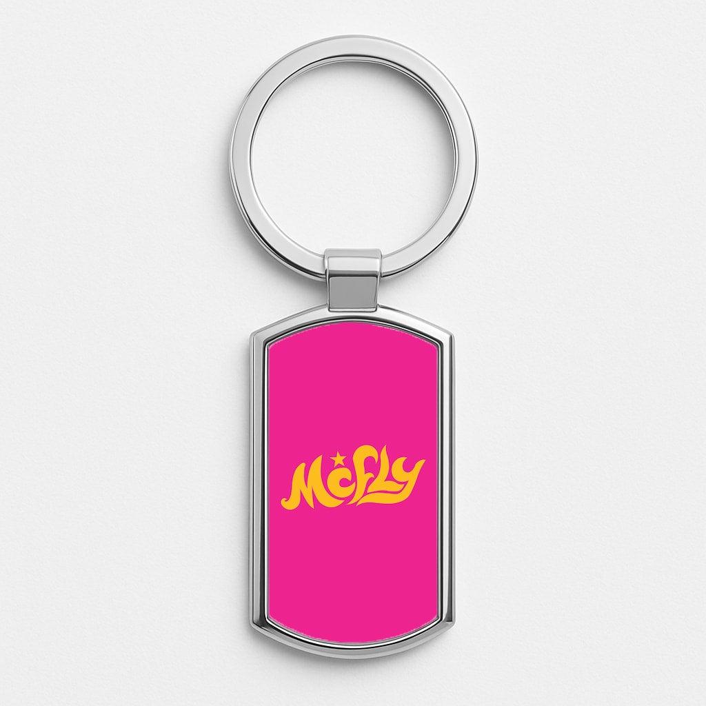 Star - McBand Silver Keyring