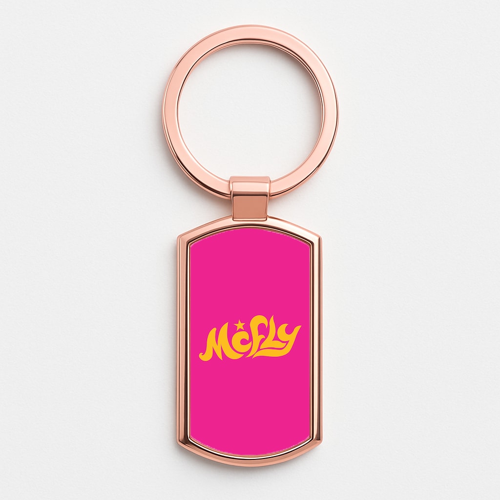 Star - McBand Rose Gold Keyring