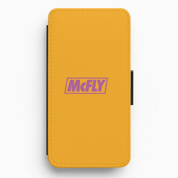 Yellow And Purple - McBand Flip / Wallet Phone Case