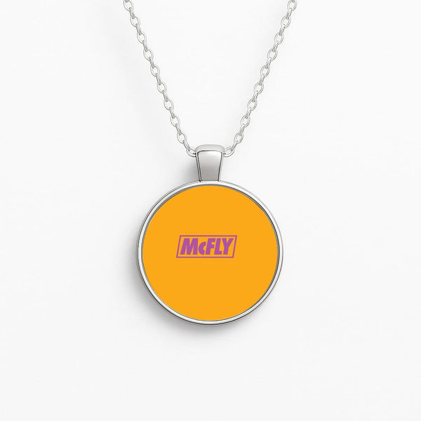 Yellow And Purple - McBand Circle Necklace