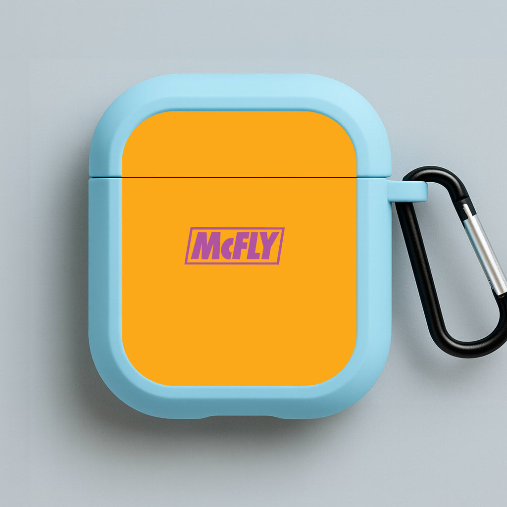 Yellow And Purple - McBand Blue AirPods Case