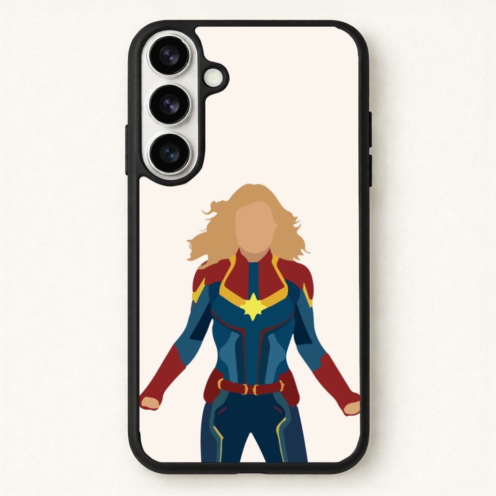 Captain Marvel Phone Case for Galaxy S26 Plus