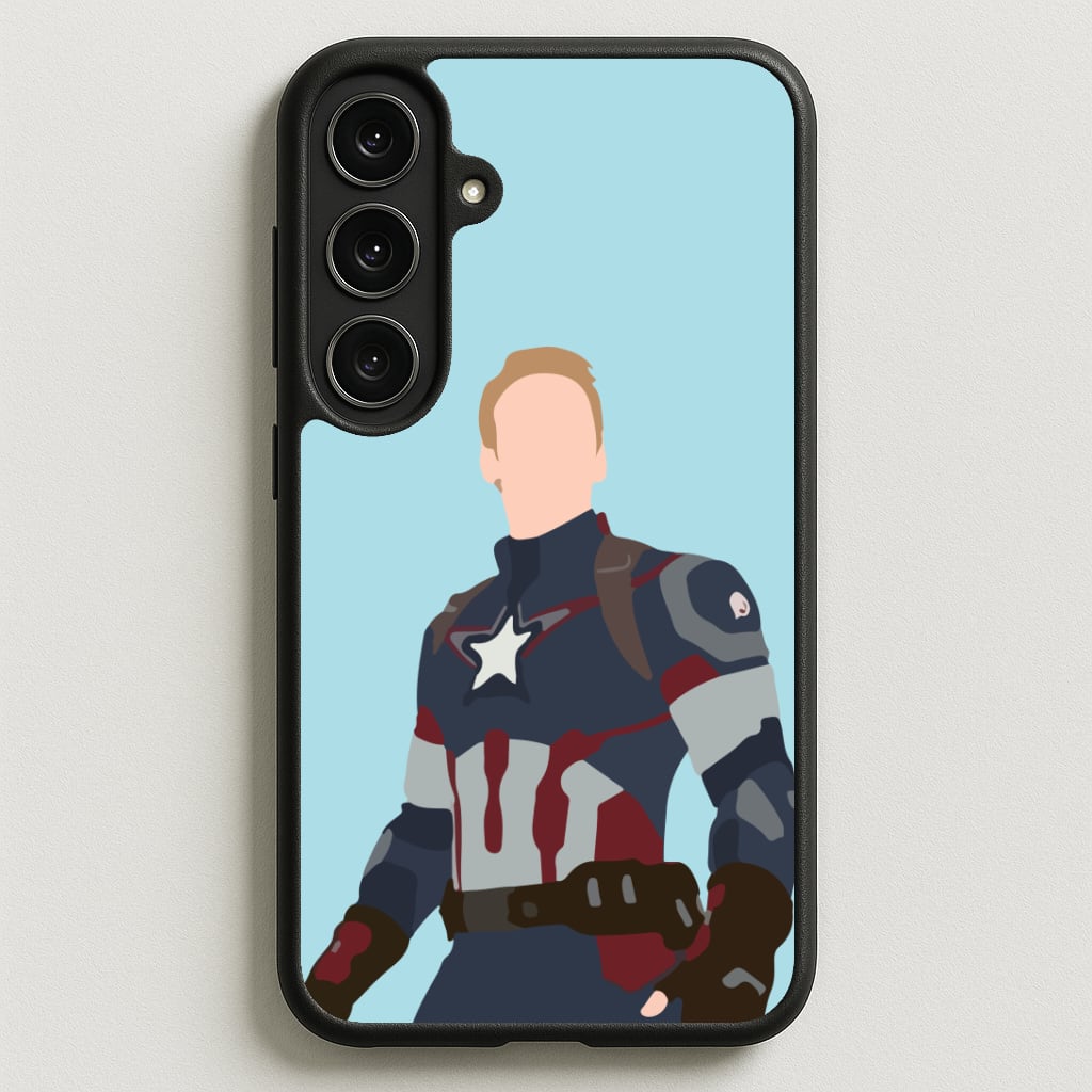 Captain America Phone Case for Galaxy S25FE
