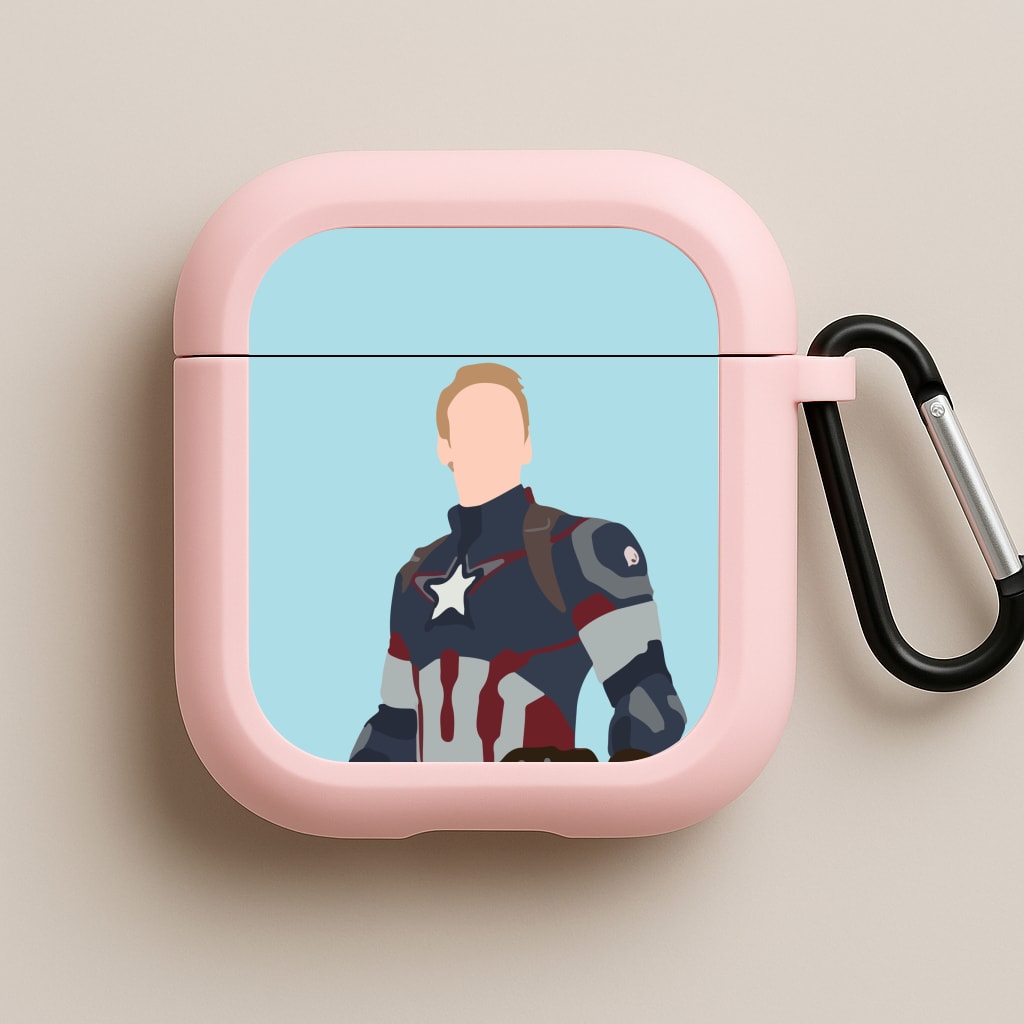Captain America Pink AirPods Case