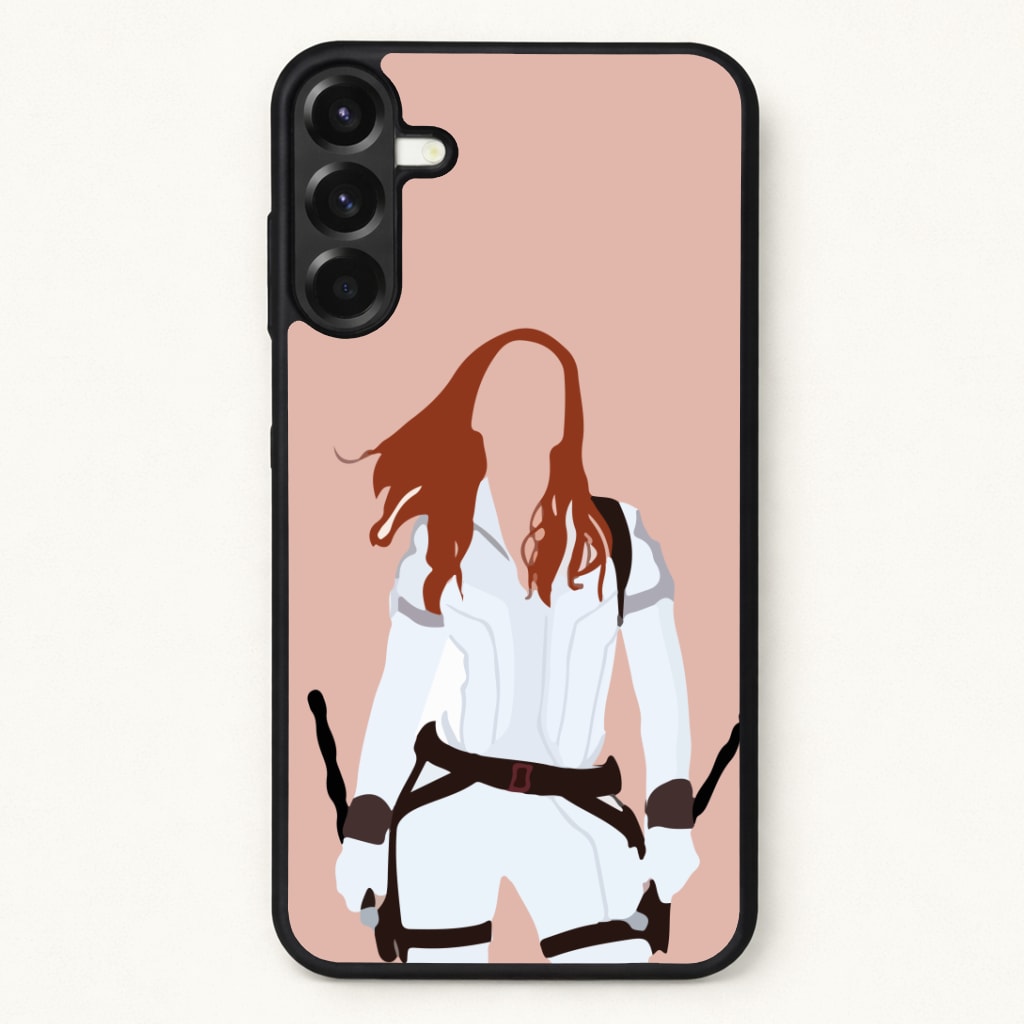 Black Widow Phone Case for Galaxy A17