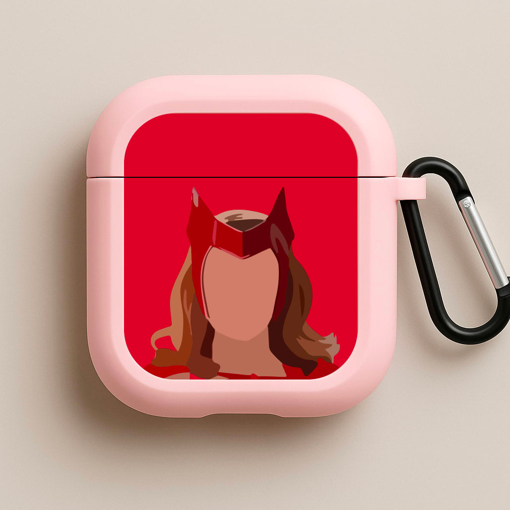 Wandavision Pink AirPods Case