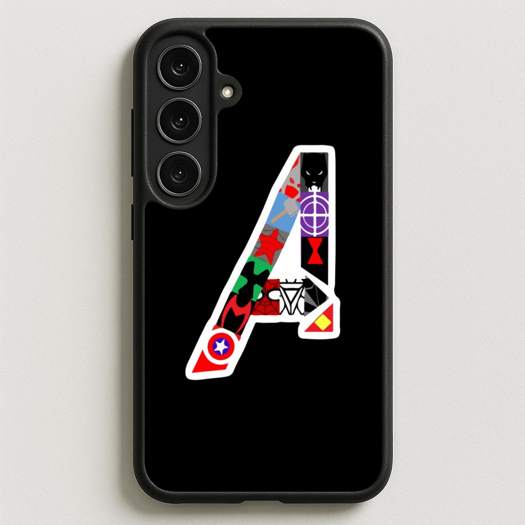 Avengers Logo - Marvel Phone Case for Galaxy S25FE