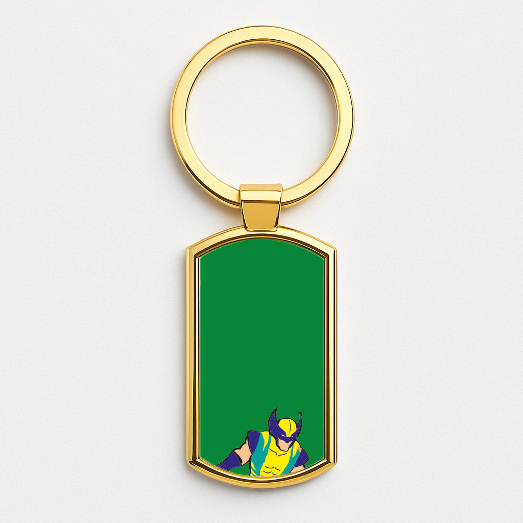 Ferocious Claw Gold Keyring