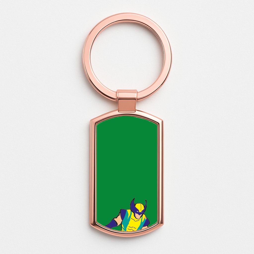 Ferocious Claw Rose Gold Keyring