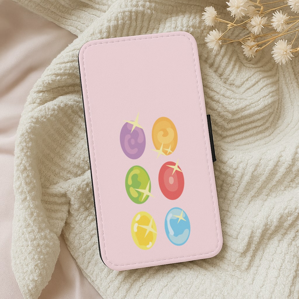 Infinity stones Wallet Phone Case