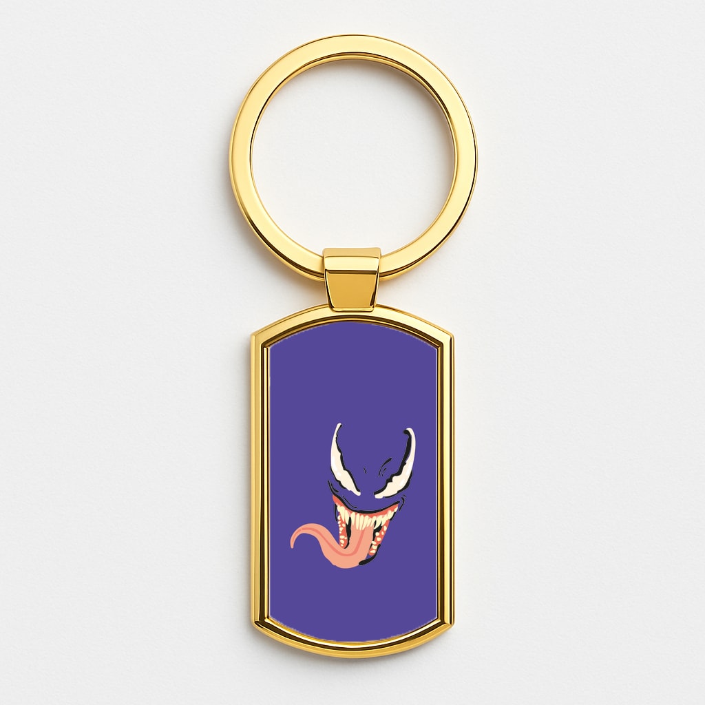 Venom Gold Keyring