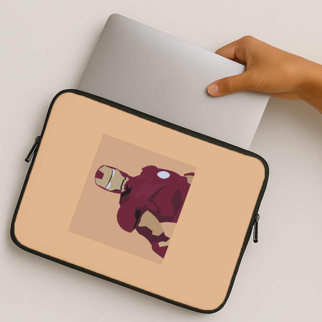 Iron man mask MacBook Case
