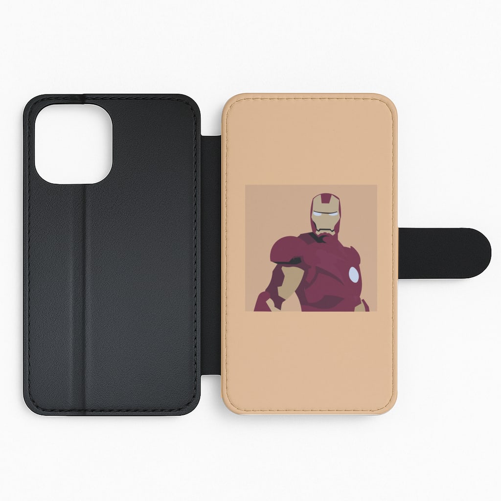 Iron man mask Flip Phone Case