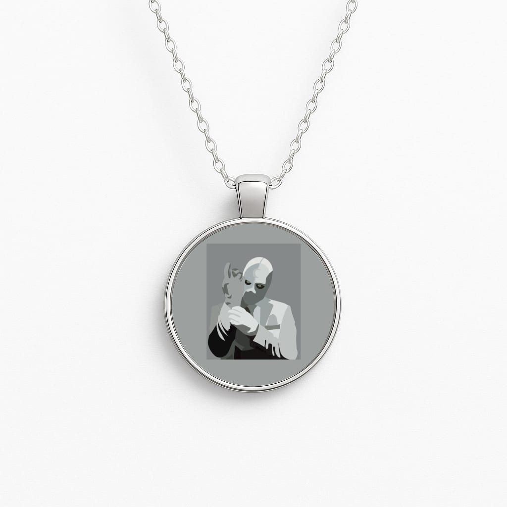 Moon knight Circle Necklace