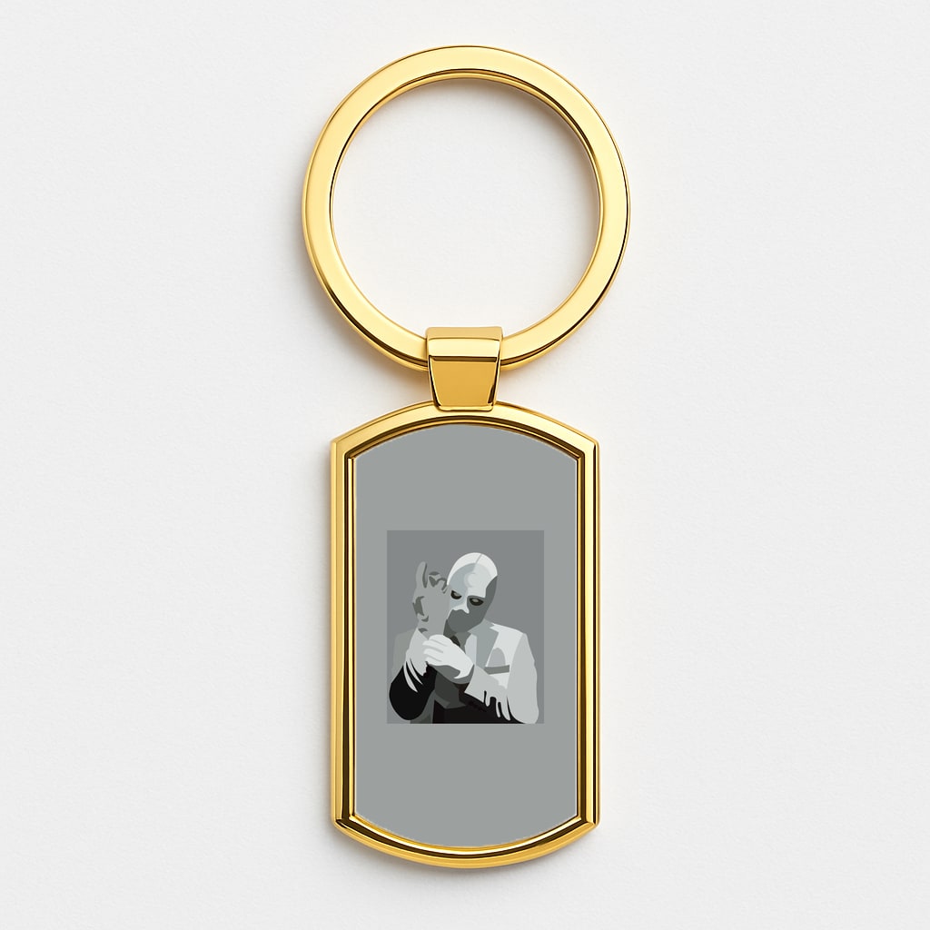 Moon knight Gold Keyring